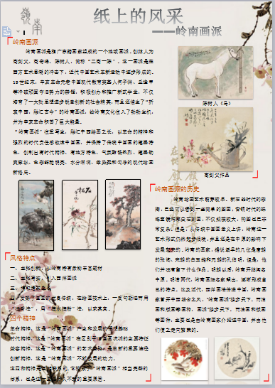 广州市商贸职业学校第八届艺术节word排版作品投票