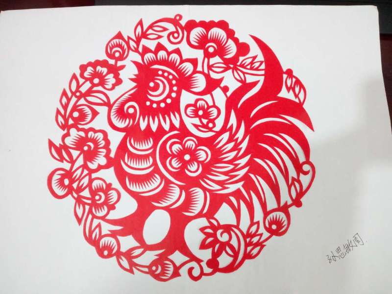 青年组:孙思周敏《金鸡报晓》 226 票(3.50%)