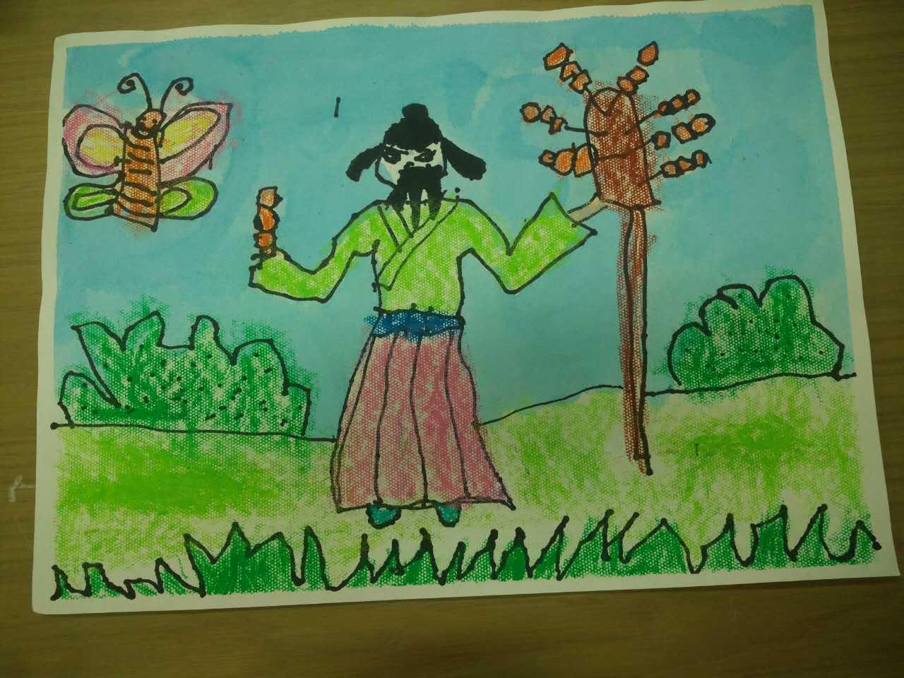 奉节肚子美橙绘画大赛