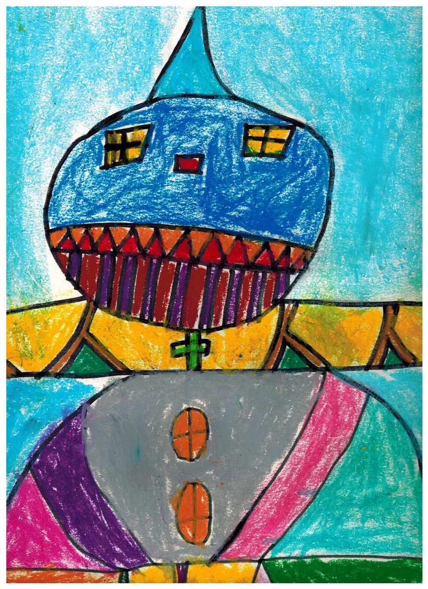 b河南省濮阳县城关镇南街小学-杨海敏-周思哲-三年级-雪人城堡:522