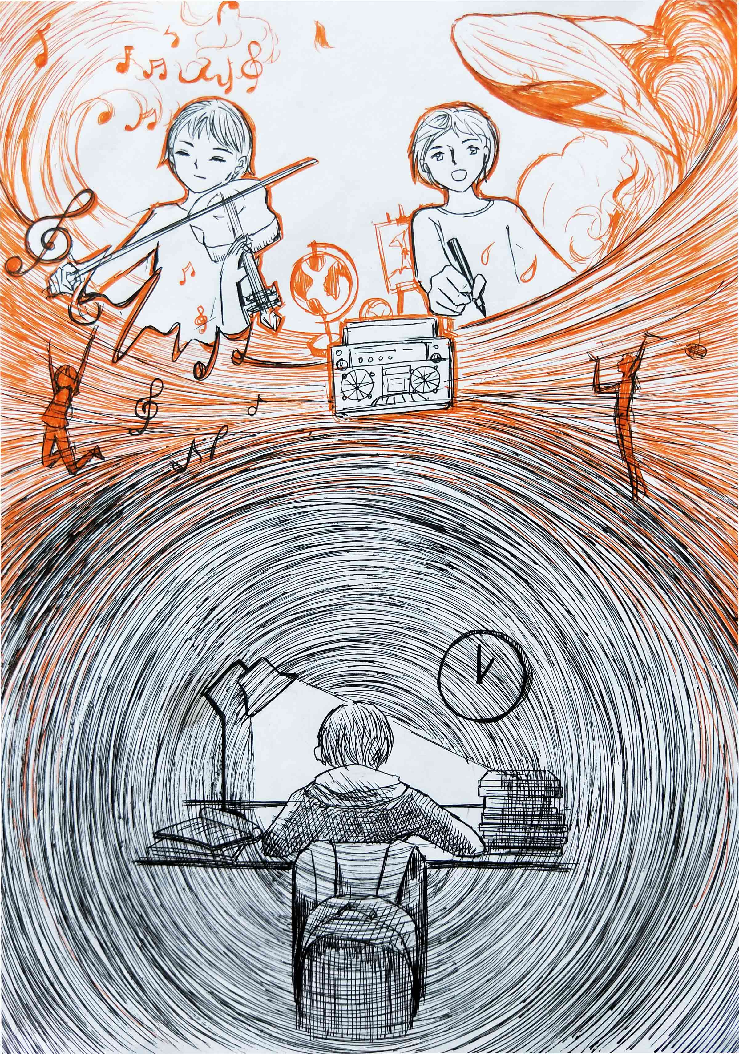 第二届心理漫画大赛作品线上投票