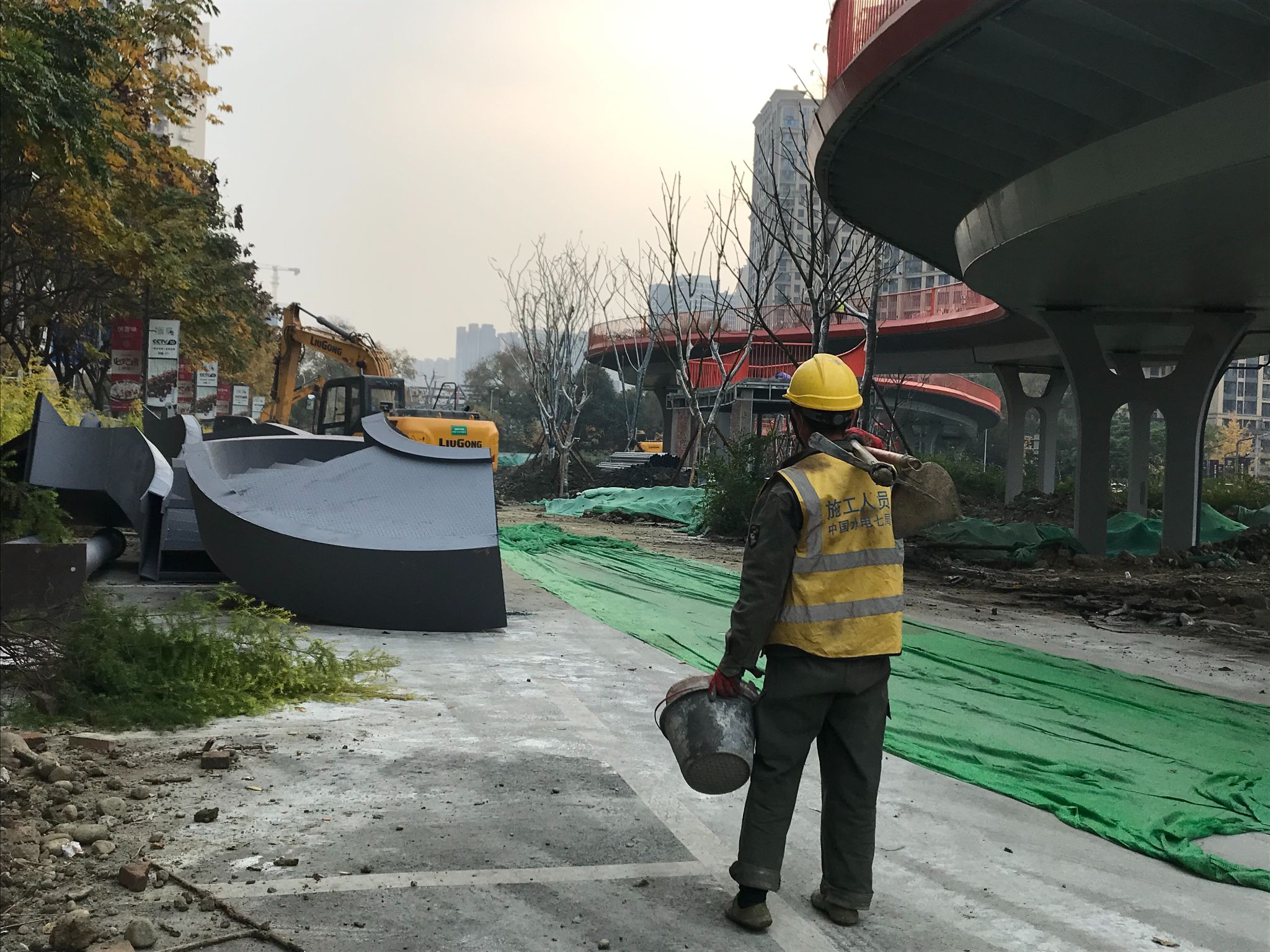 人物摄影类05-《建筑工人》