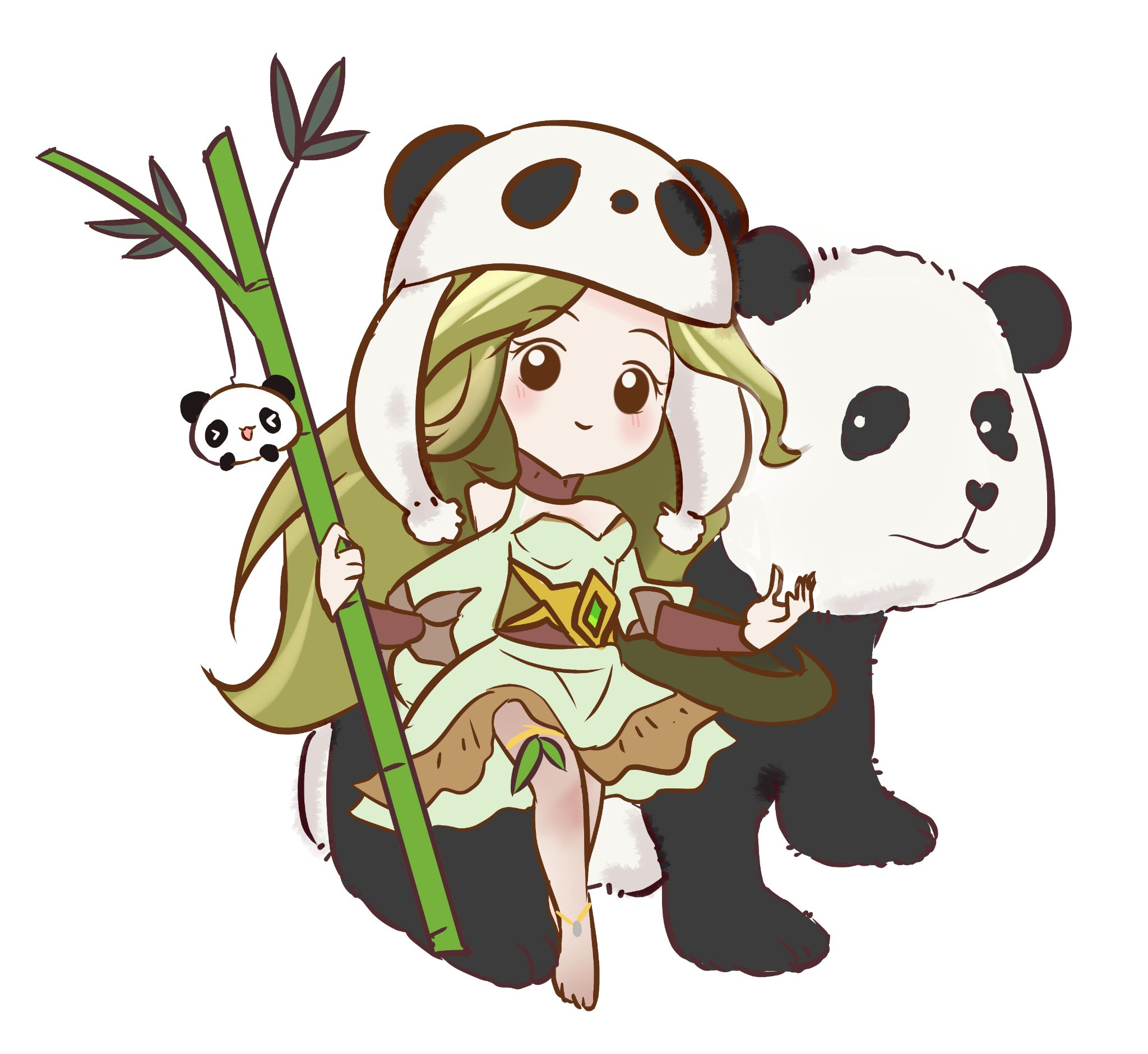 竹林MENG兽
