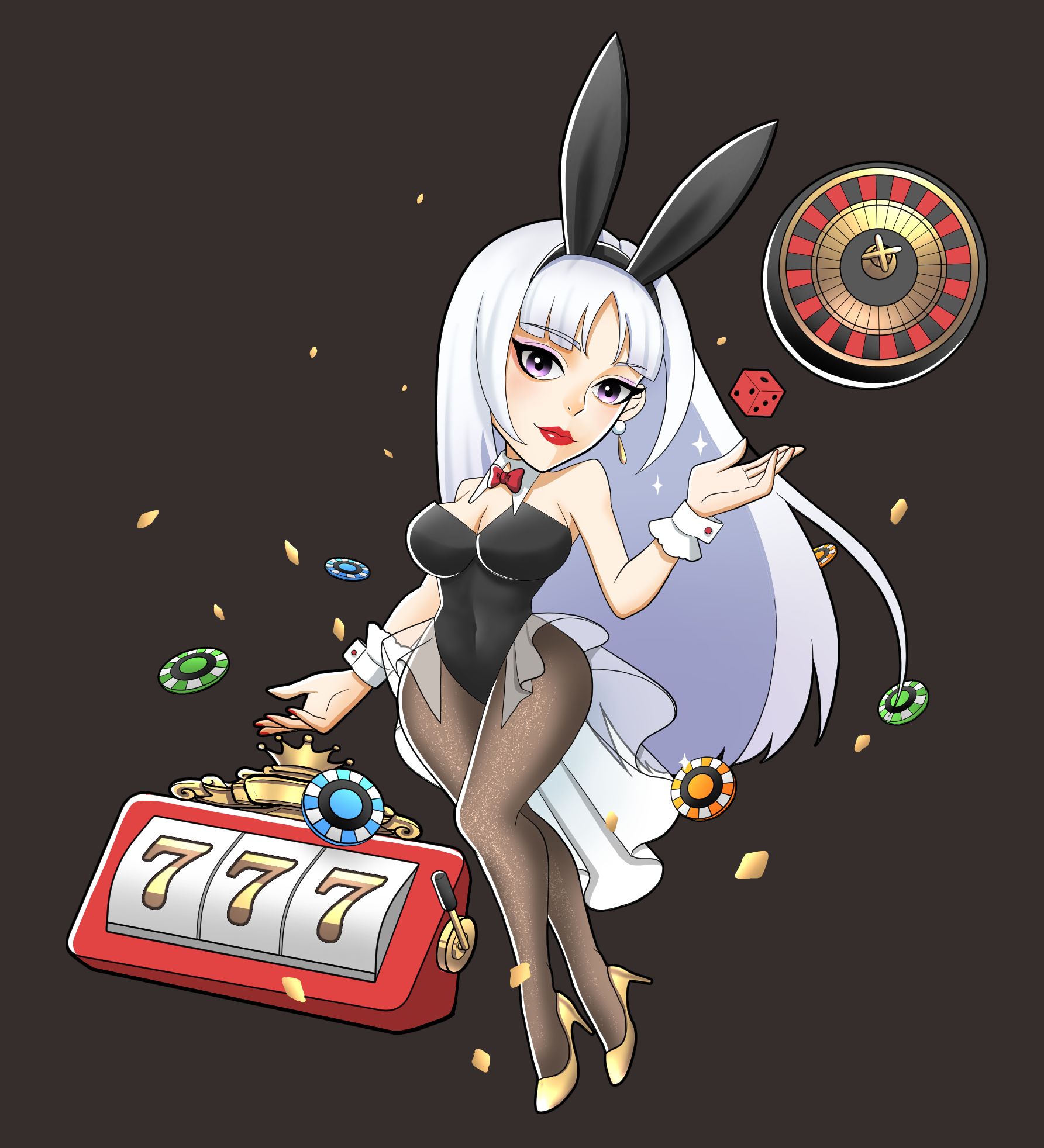 发牌女郎