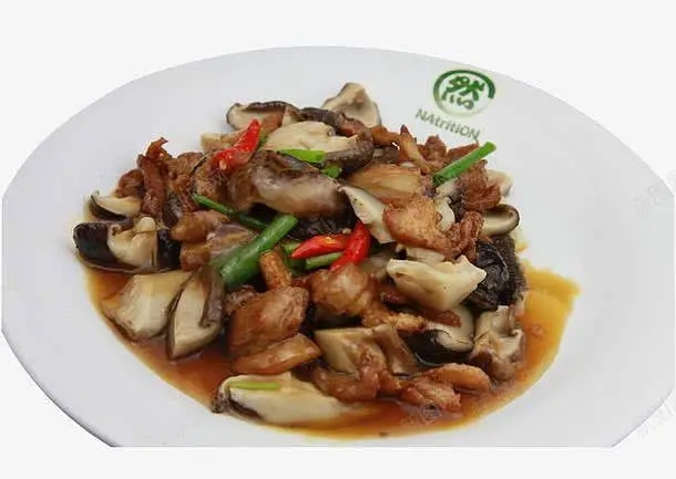 香菇肉片