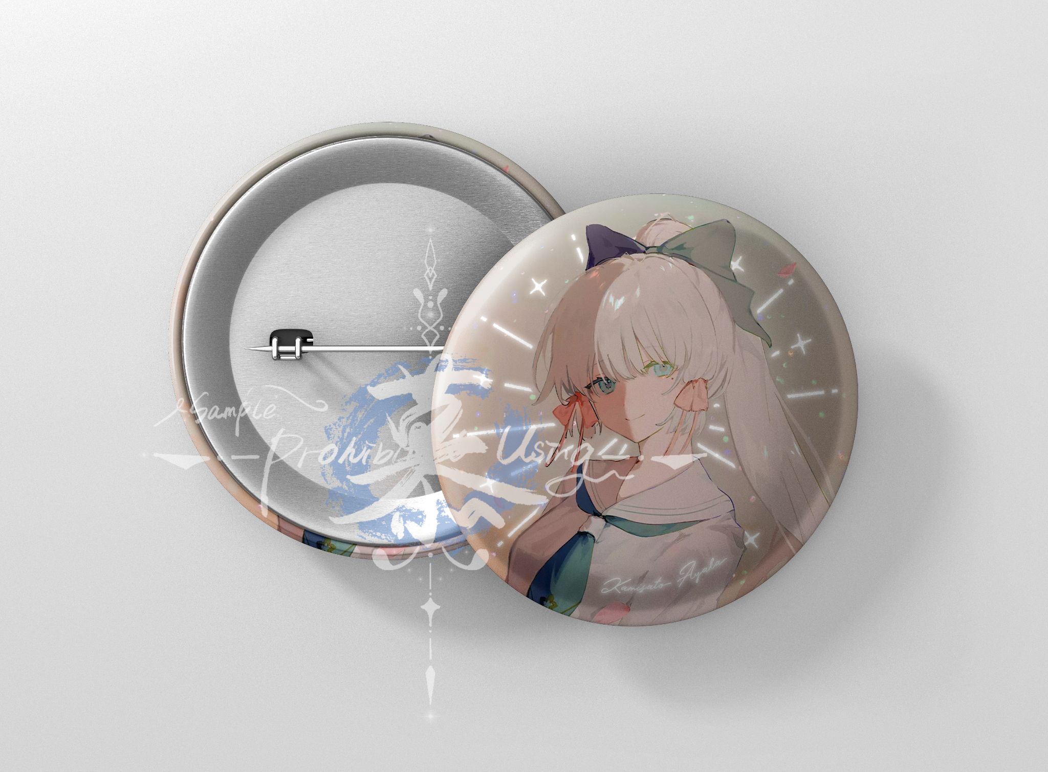 白背带签名